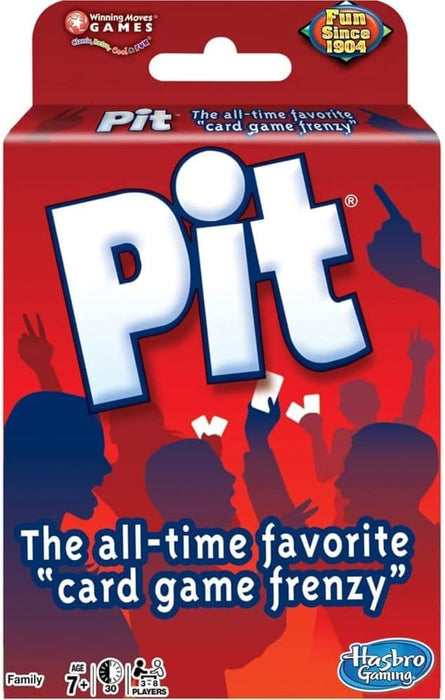 Winning Moves Pit Card Game - Corner The Market Game Games USA, Loud and Fun Party Game for 3 to 8 Players, Ages 7 and Up