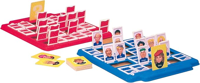 Guess Who? Board Game with Classic Characters by Winning Moves Games USA, Classic Children's Mystery Board Game of Deduction for 2 Players, Ages 6+