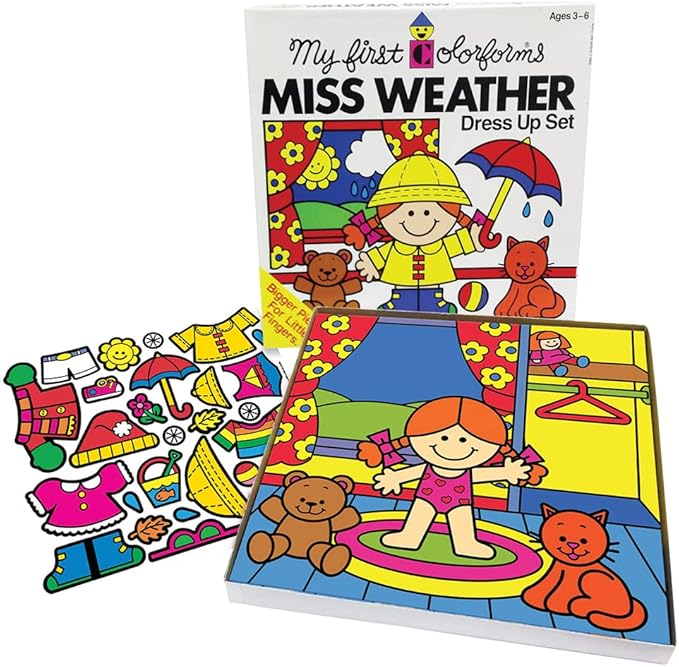 My First Colorforms Miss Weather Set