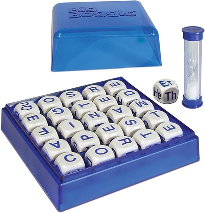 Winning Moves Big Boggle with 5x5 Grid and 25 Letter Cubes Games USA, Thought Provoking Word Game Bigger Than The Original, for 2 or More Players, Ages 8+