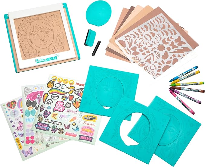 PlayMonster Fashion Faces Arts & Crafts for Ages 6 to 11