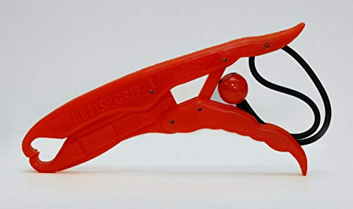 Insider Bat The Fish Grip JR - Exclusive Red - Fish Lip Gripper Handheld - Floats - Made in The USA