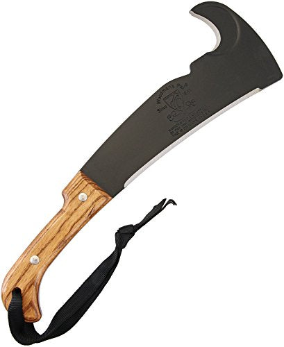 Pro Tool Industries 481 Woodman's Pal Classic Fixed Blade Knife with Nylon Sheath and Stone