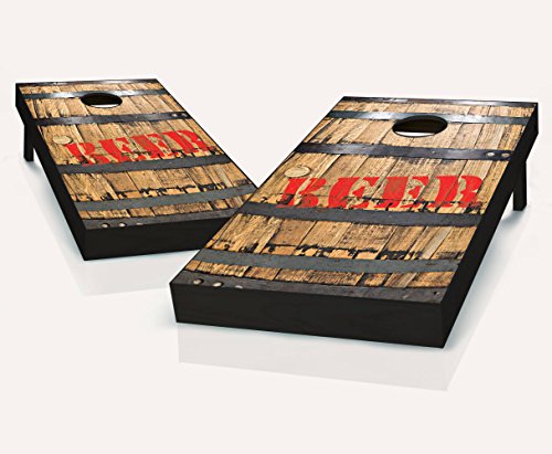 Cornhole Boards Regulation Size Game Set Baggo Bean Bag Toss + 8 ACA Regulation Bags