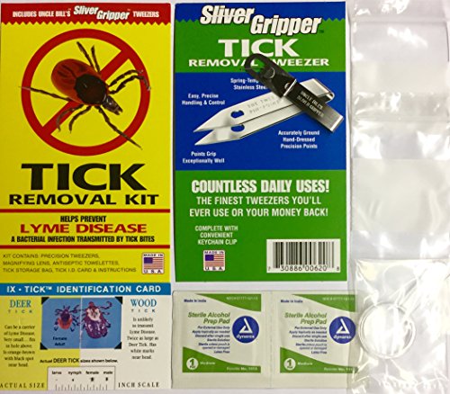 Sliver Gripper Splinter & Tick Removal First Aid Kit